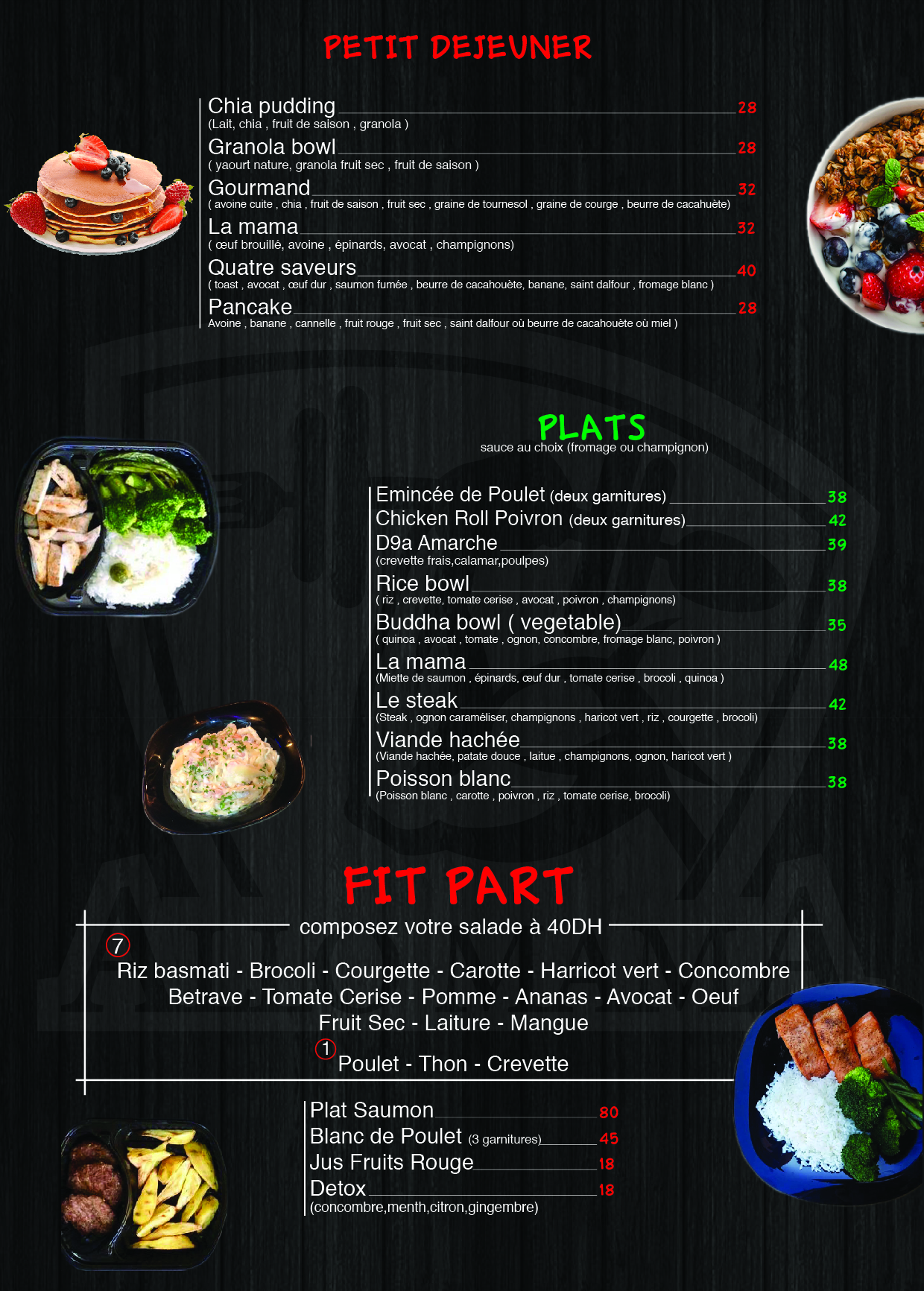 Allo Mama Menu III